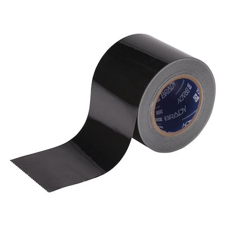 ToughStripe Cold Floor Marking Tape 4in X 100' Polyester Black